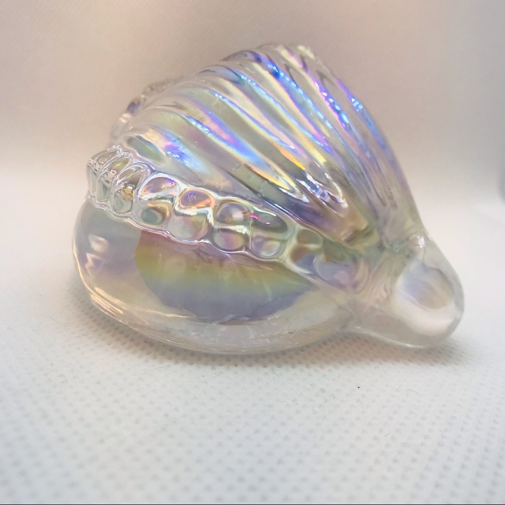 Glass Seashell Paperweight - Picture 4 of 7